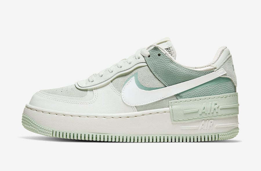 nike air force 1 shadow teal