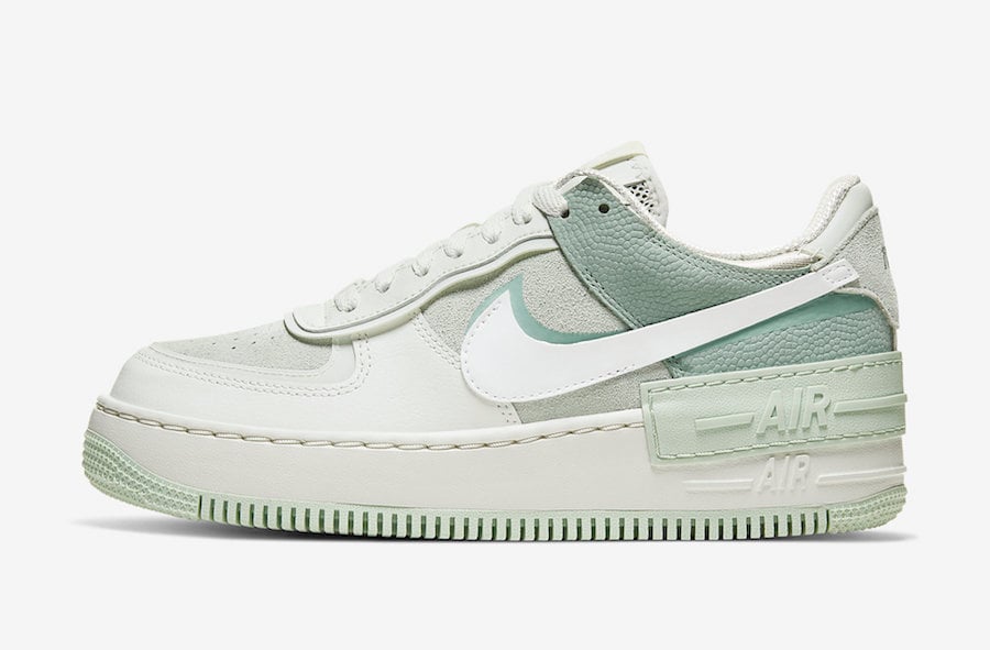 Nike Air Force 1 Shadow Pistachio Frost CW2655-001 Release Date Info