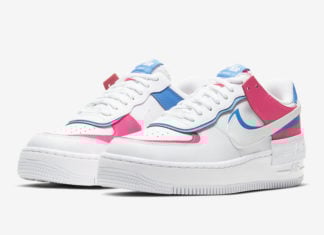 air force one shadow pink and red