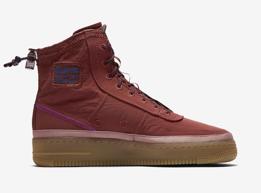 Nike Air Force 1 Shell Brown Gum BQ6096-200 Release Date Info