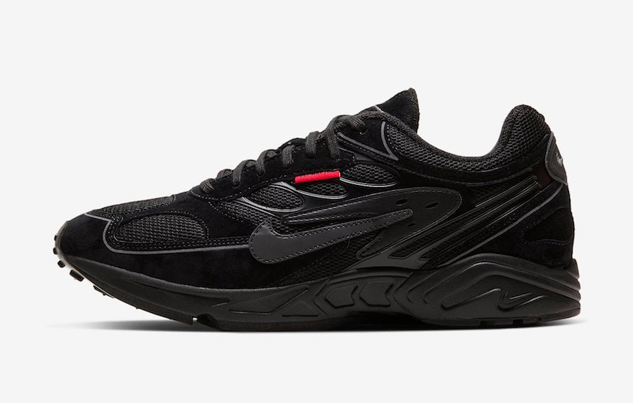 Nike Air Ghost Racer Black Habanero Red CW8621-001 Release Date Info