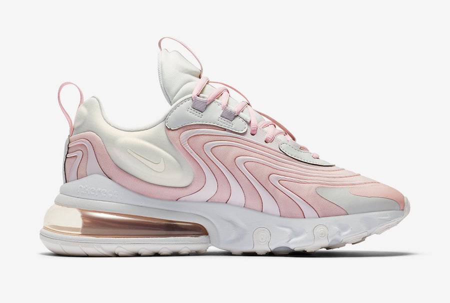 Nike Air Max 270 React ENG Barely Rose CK2595-001 Release Date Info ...