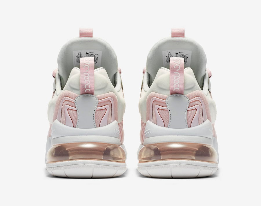 Nike Air Max 270 React ENG Barely Rose CK2595-001 Release Date Info