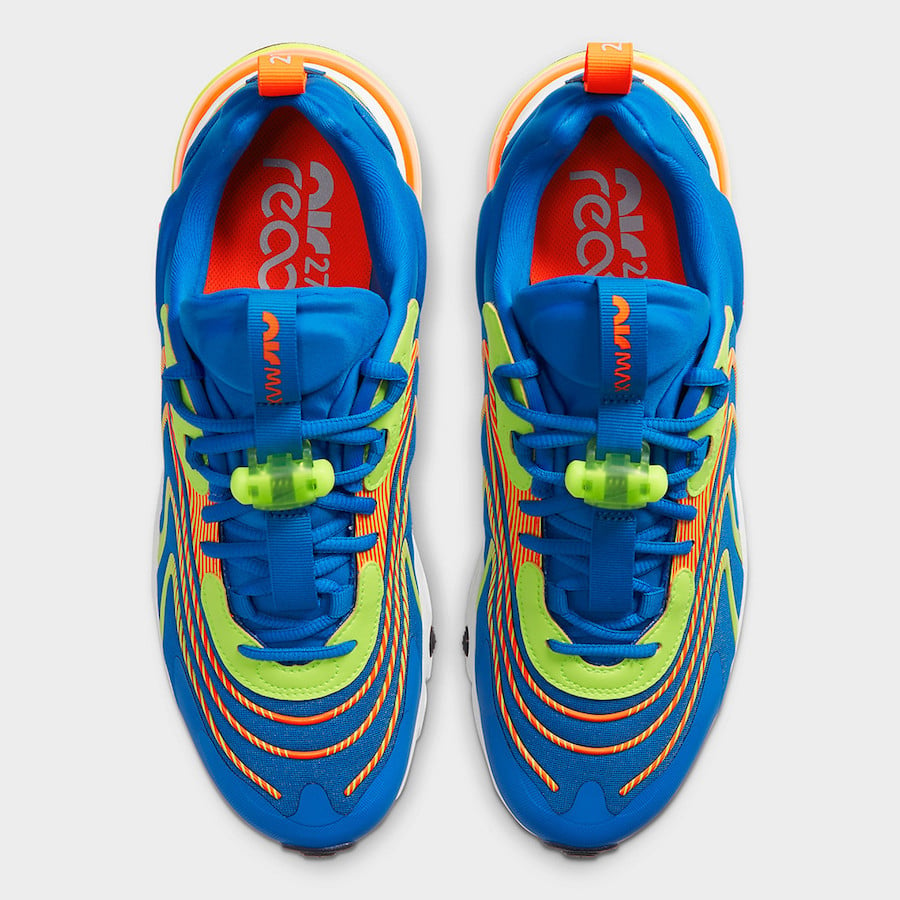 Nike Air Max 270 React ENG Blue Volt CD0113-401 Release Date Info