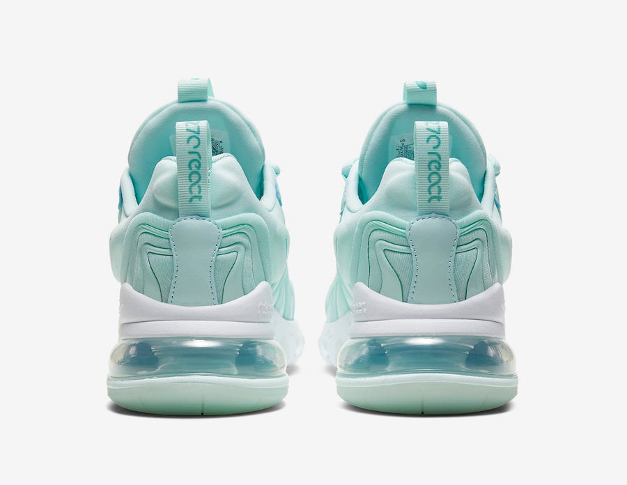 Nike Air Max 270 React ENG Mint Green CK2608-300 Release Date Info