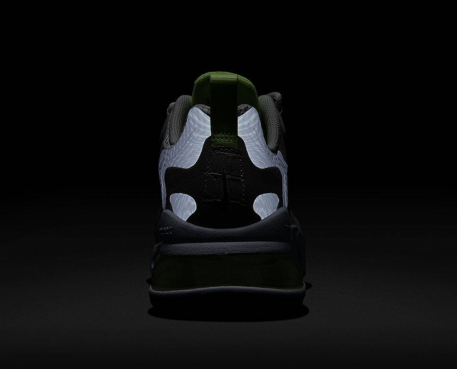 Nike Air Max 270 React Vast Grey Ghost Green CU3447-001 Release Date Info