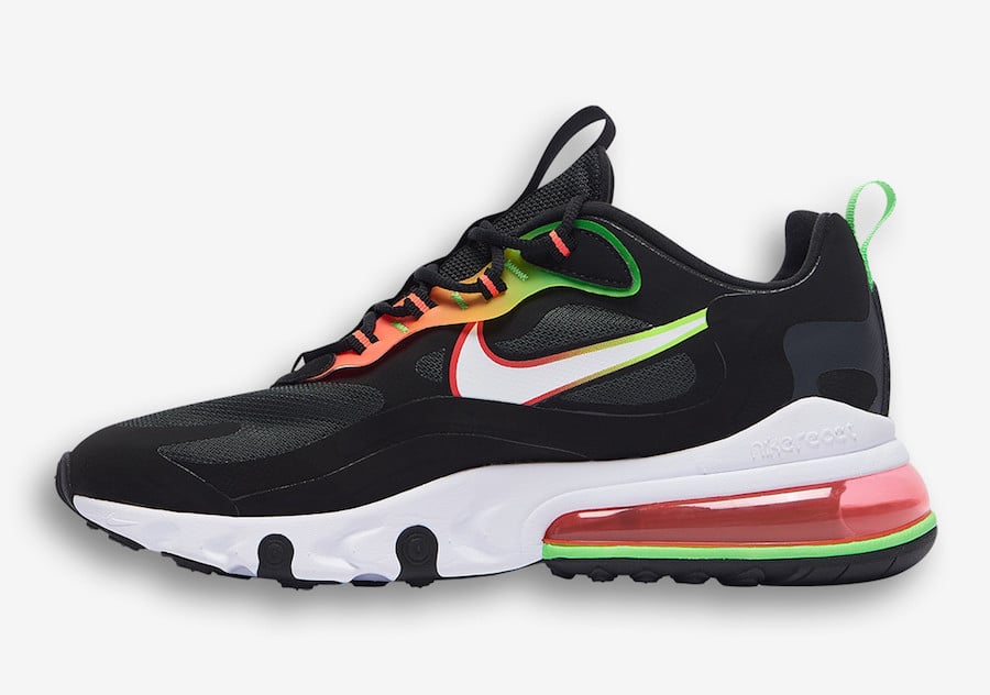 Nike Air Max 270 React Worldwide Black CK6457-001 Release Date Info