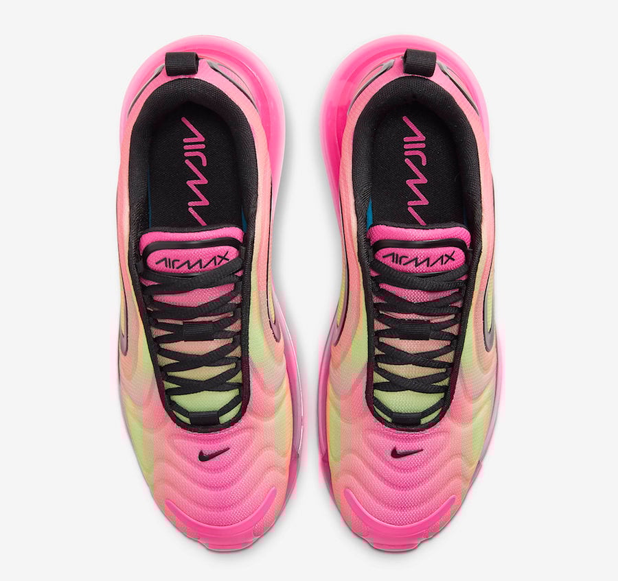 air max 720 pink and black