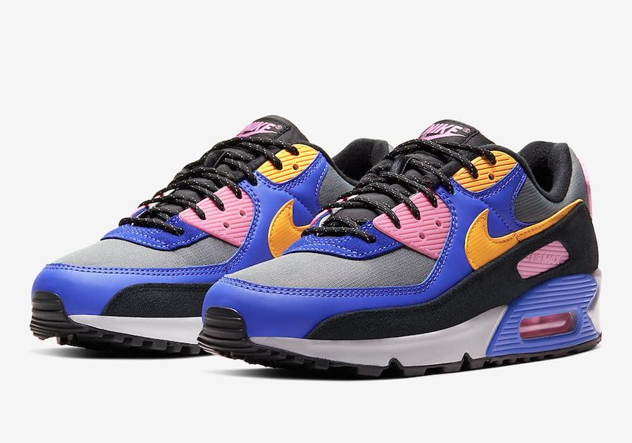 air max 90 purple and pink
