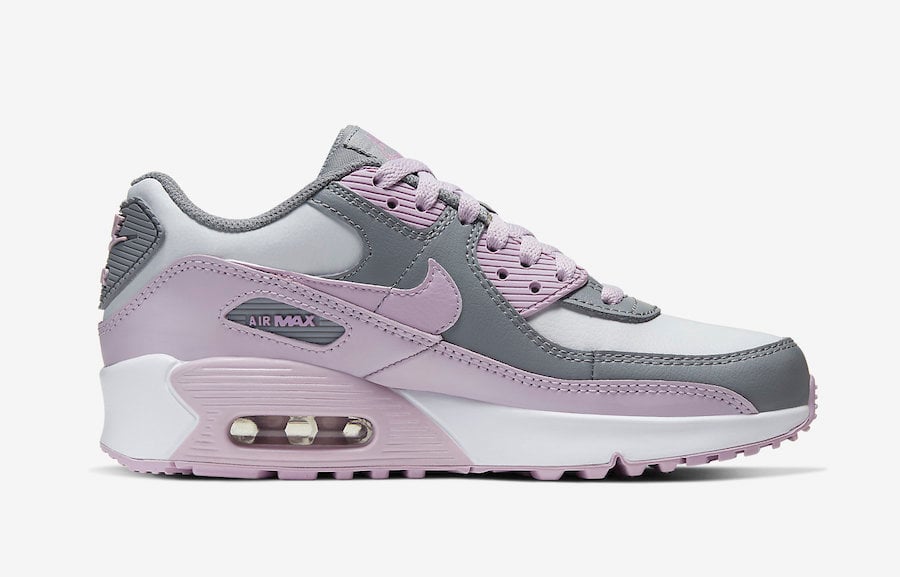 Nike Air Max 90 Grey White Pink CD6864-002 Release Date Info