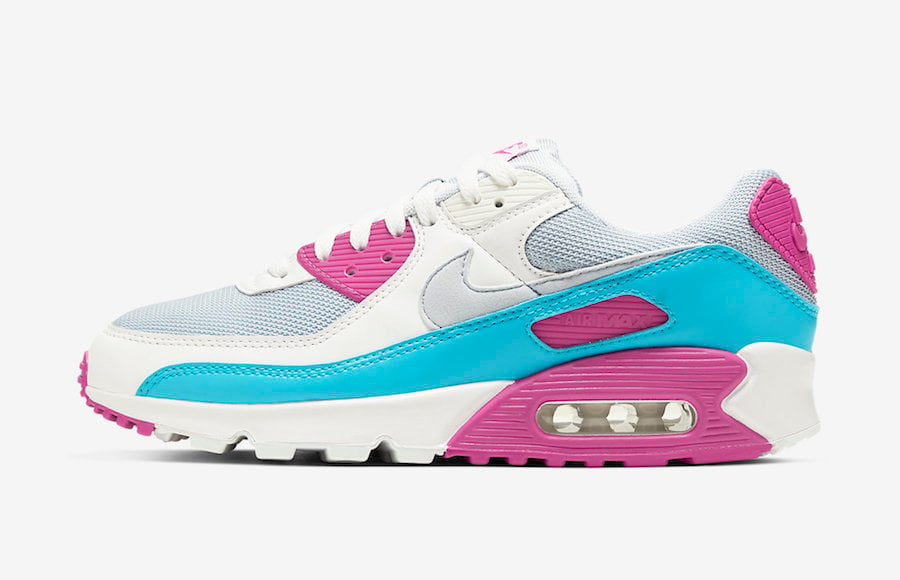 Nike Air Max 90 Magenta Aqua CT1030-001 Release Date Info