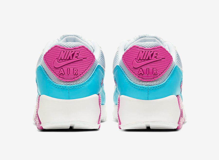 Nike Air Max 90 Magenta Aqua CT1030-001 Release Date Info