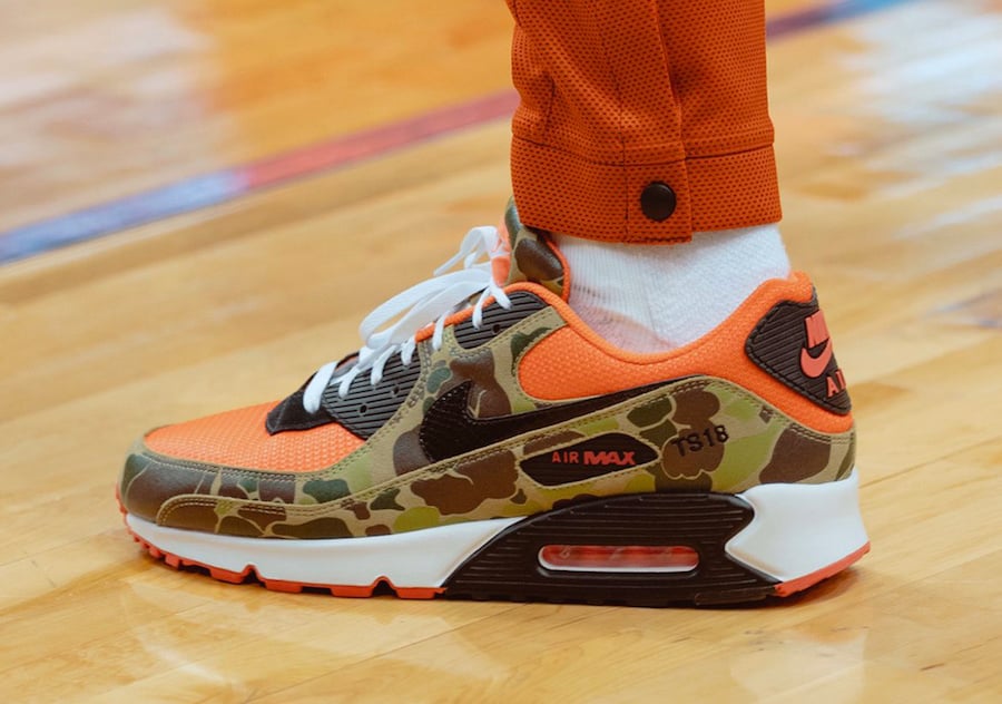 air max 90 sp orange duck camo