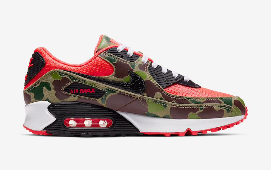 Atmos Nike Air Max 90 Reverse Duck Camo CW6024-600 Release Date Info ...