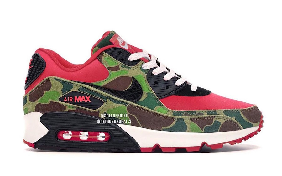 nike air max 90 atmos duck camo x infrared