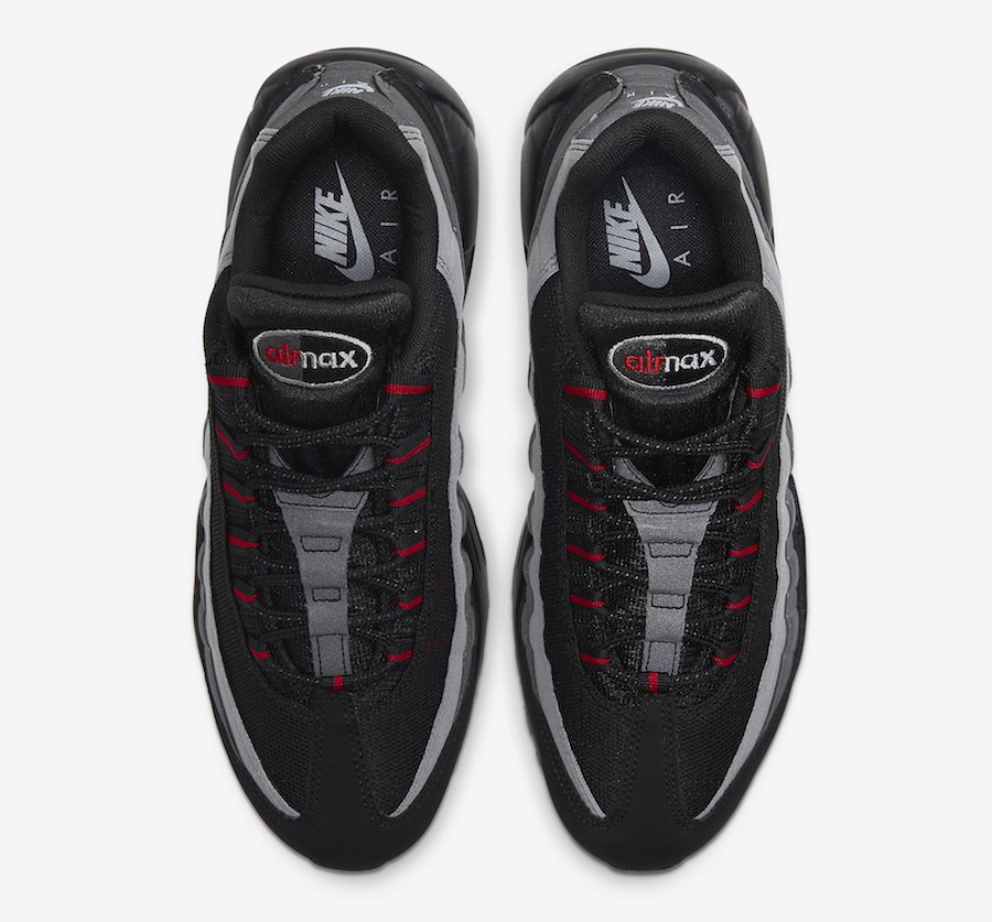 Nike Air Max 95 Black Red Grey CW7477-001 Release Date Info