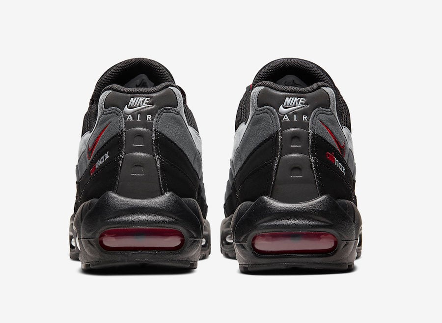 Nike Air Max 95 Black Red Grey CW7477-001 Release Date Info