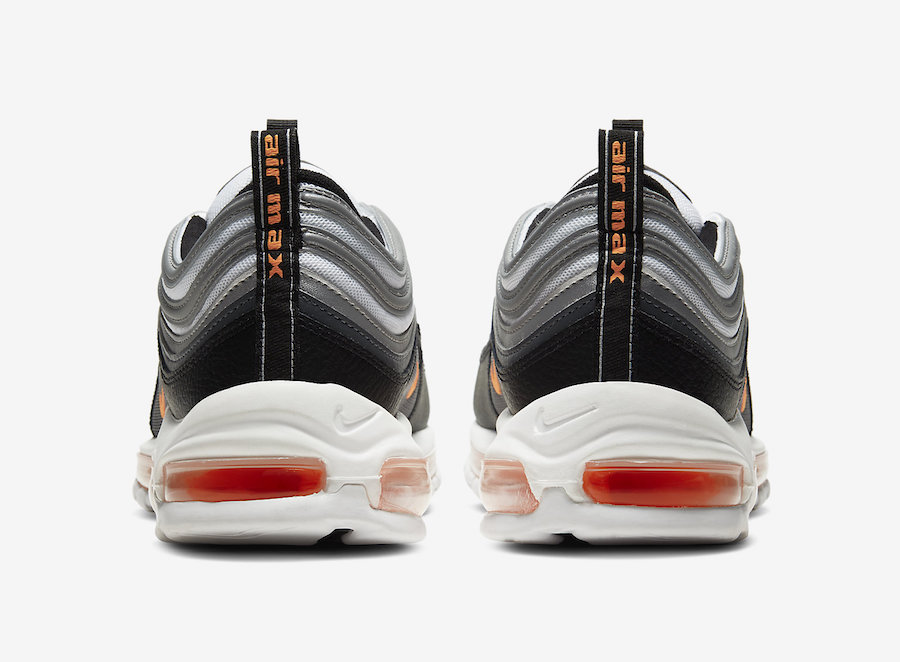 Nike Air Max 97 Black Orange CW5419-101 Release Date Info