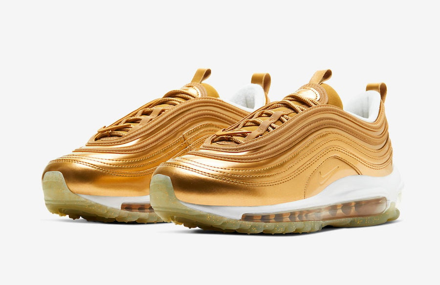 air max 97 gold metal