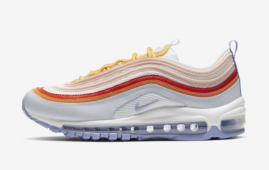 Nike Air Max 97 Red Orange Yellow 