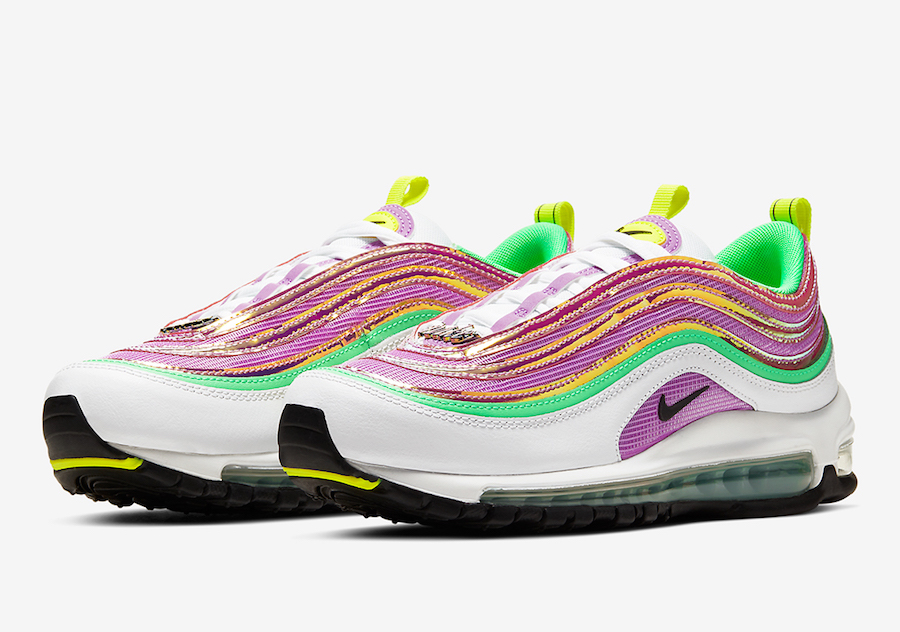 air max 97 green pink