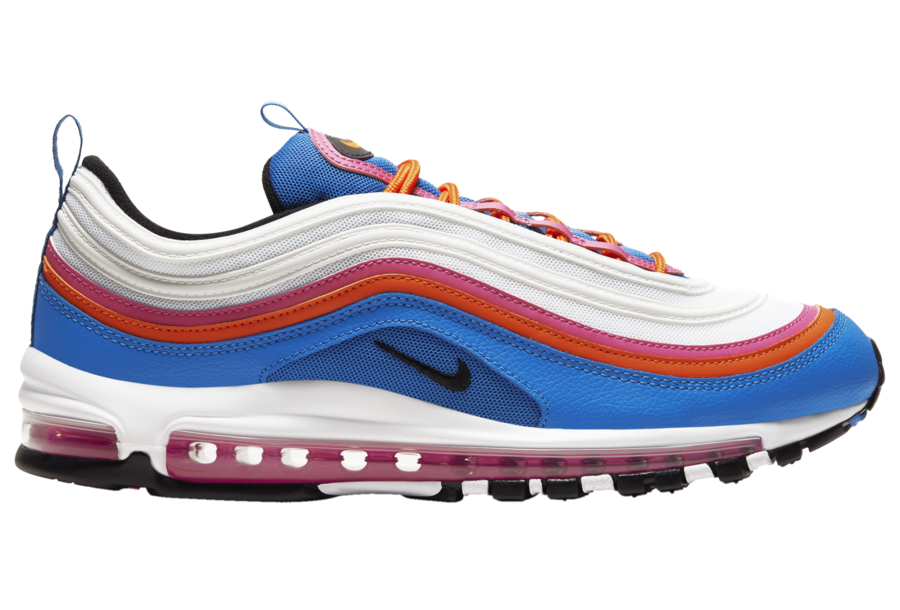 Nike Air Max 97 White Red Pink Blue 