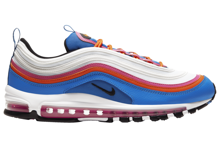 nike air max 97 blue white red