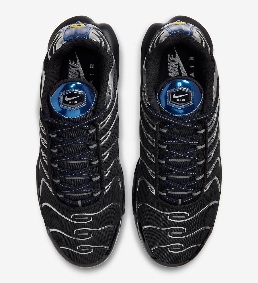 Nike Air Max Plus Black Metallic Silver CW2646-001 Release Date Info