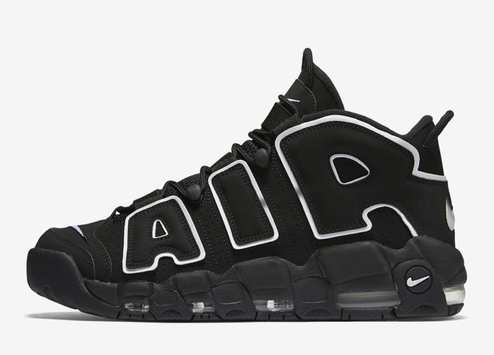 Nike Air More Uptempo OG Black White 2020 414962-002 Release Date Info | SneakerFiles
