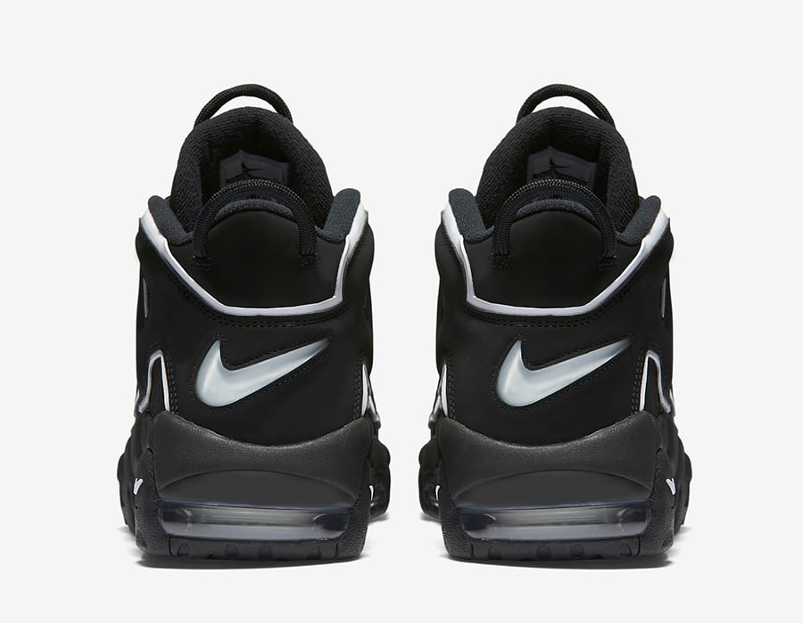 Nike Air More Uptempo OG Black White 2020 414962-002 Release Date Info