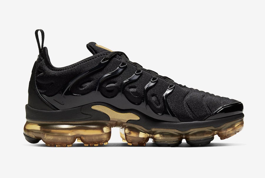 Nike Air VaporMax Plus Black Gold CW7299-001 Release Date Info