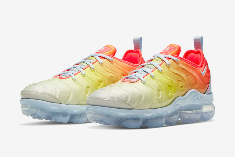 Nike Air VaporMax Plus Sunrise CW5593-400 Release Date Info Nike Air VaporMax Plus Sunrise CW5593-400 Release Date Info