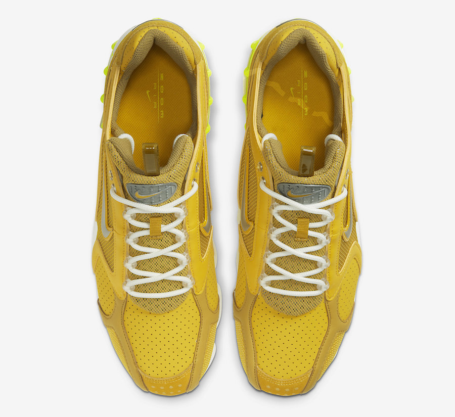 Nike Air Zoom Spiridon Caged Saffron Quartz CW5376-300 Release Date Info