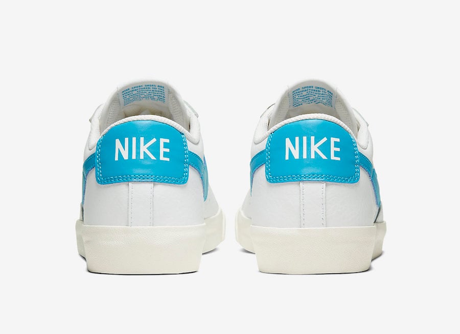 Nike Blazer Low Leather Laser Blue CI6377-104 Release Date Info