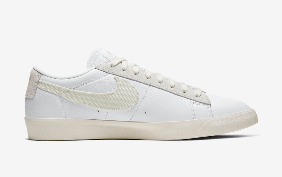 Nike Blazer Low White Sail Platinum Tint CW7585-100 Release Date Info