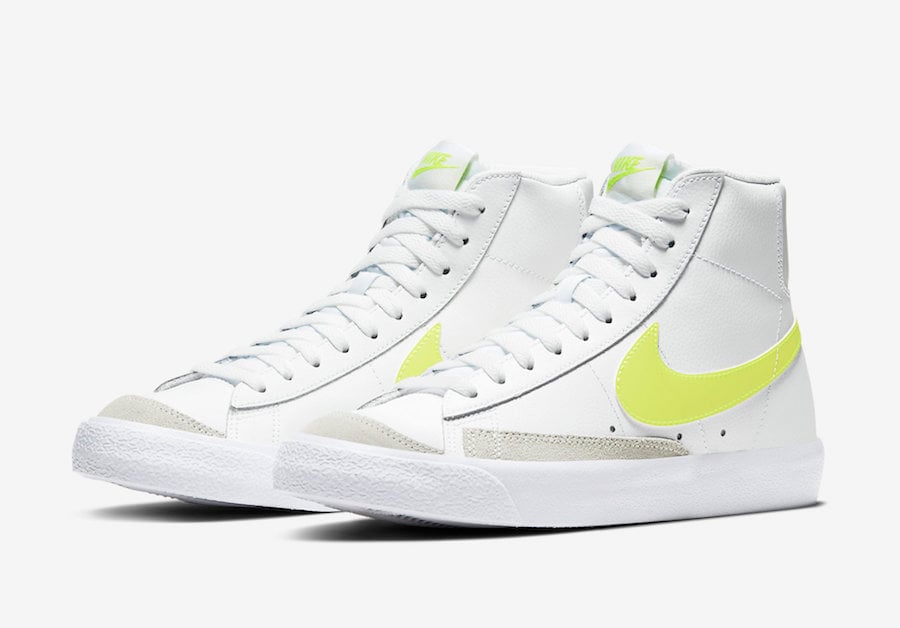 Nike Blazer Mid Lemon Venom CZ0362-100 Release Date Info