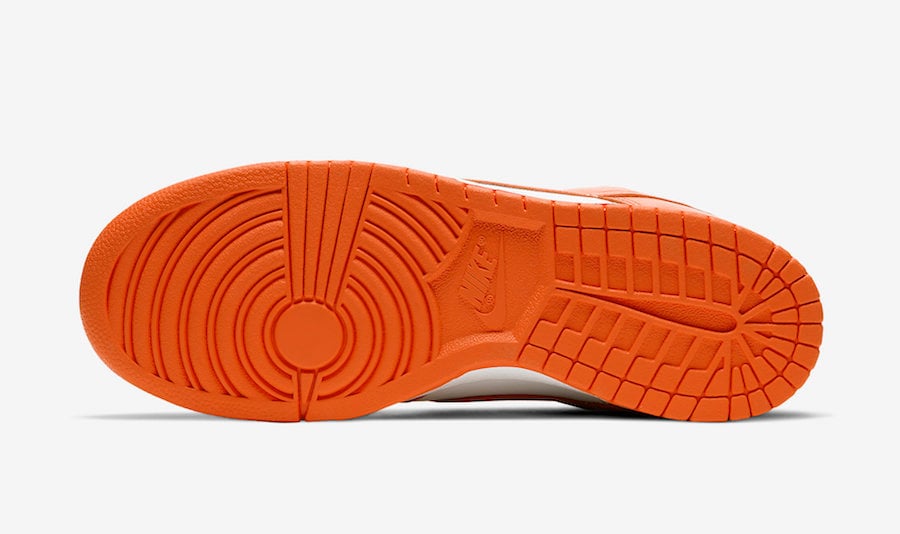 Nike Dunk Low Syracuse Orange White CU1726-101 Release