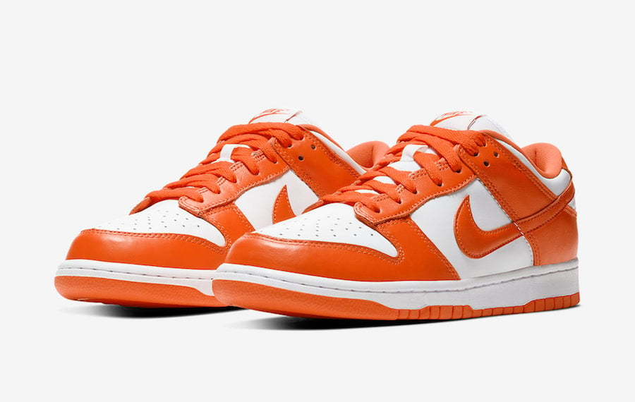 Nike Dunk Low Syracuse Orange White 