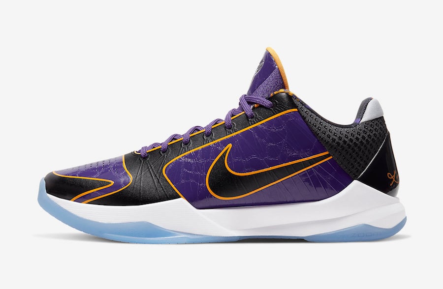 Nike Kobe 5 Protro Lakers CD4991-500 Release Date