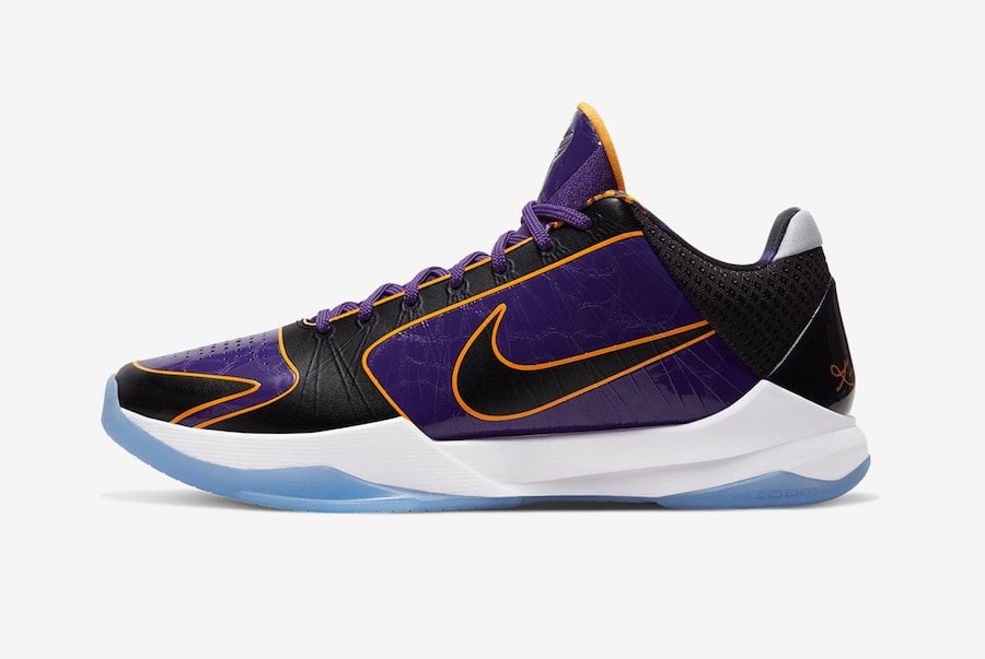 Nike Kobe 5 Protro Lakers CD4991-500 Release Details