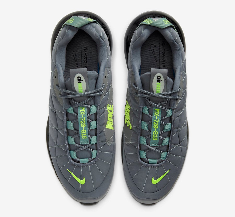 Nike MX 720-818 Neon CW7475-001 Release Date Info