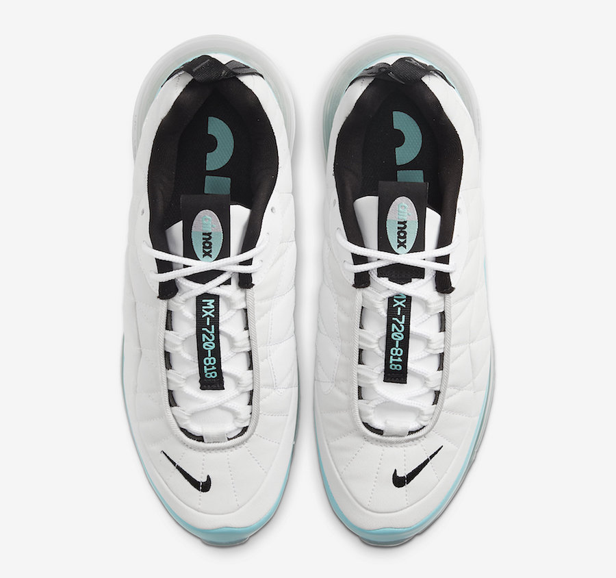 Nike MX 720-818 White Aqua CK2607-001 Release Date Info