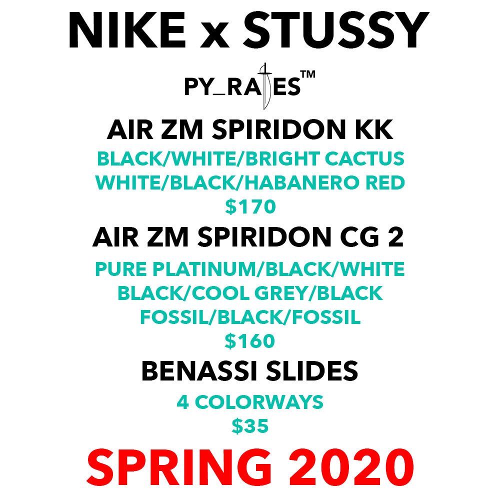 Stussy Nike Air Zoom Spiridon 2020