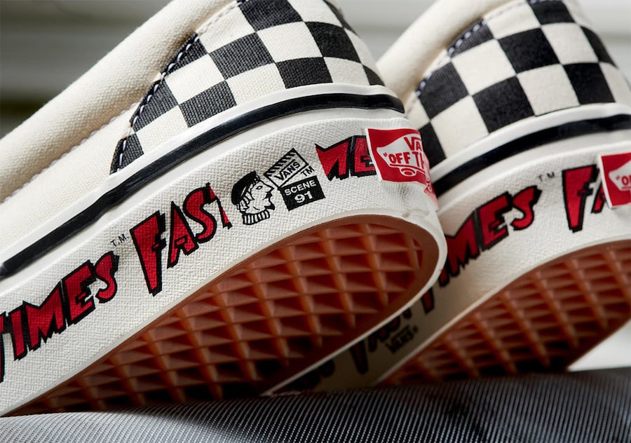 Vans Checkerboard Slip-On Fast Times Release Date Info
