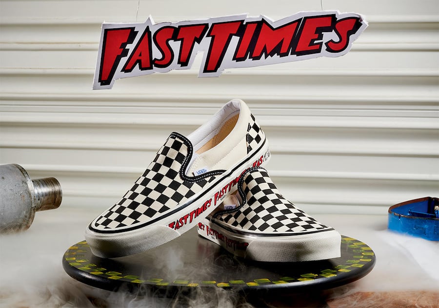 Vans Checkerboard Slip-On Fast Times Release Date Info