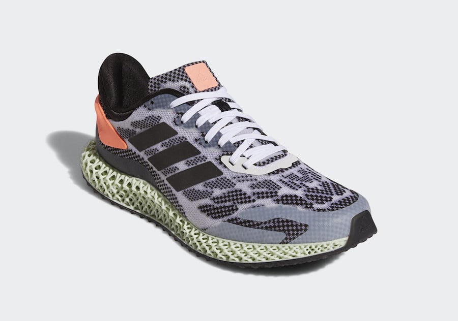 adidas 4D Run 1.0 Signal Coral FW1233 Release Date Info