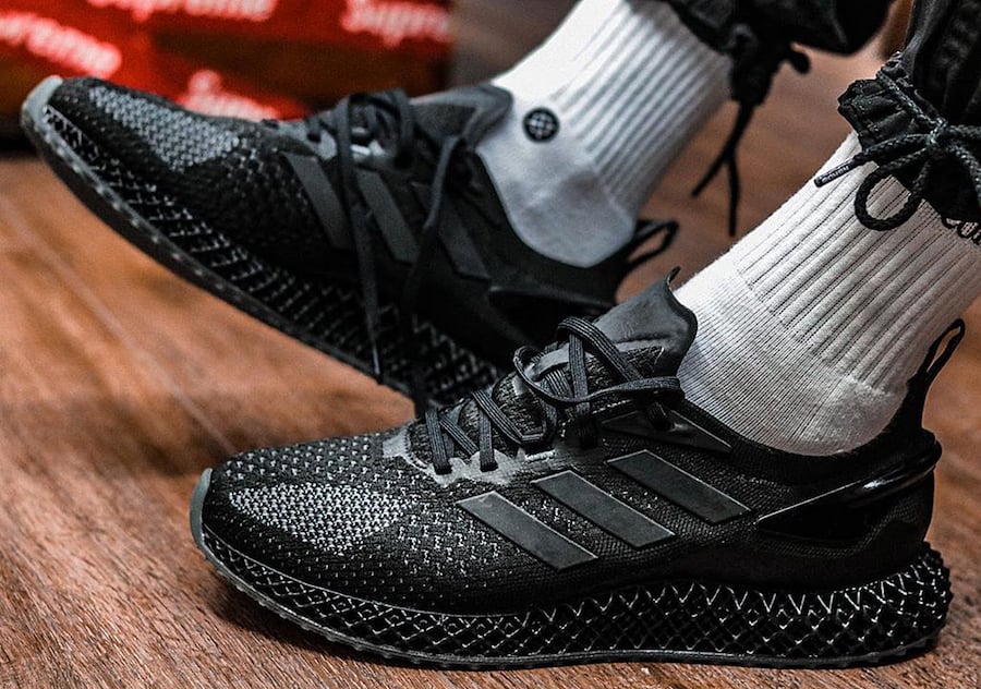 adidas 4D Run 1.0 Spotted in ’Triple Black’