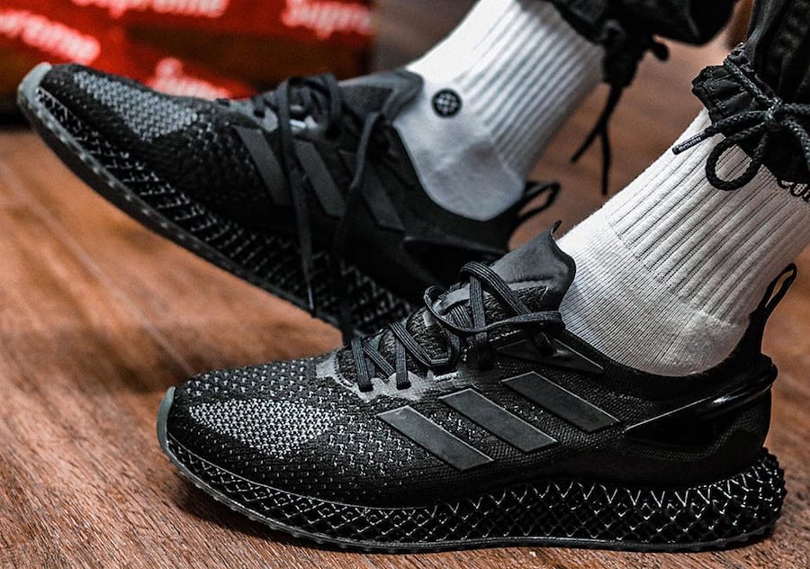 adidas 4D Run 1.0 Triple Black Release Date Info