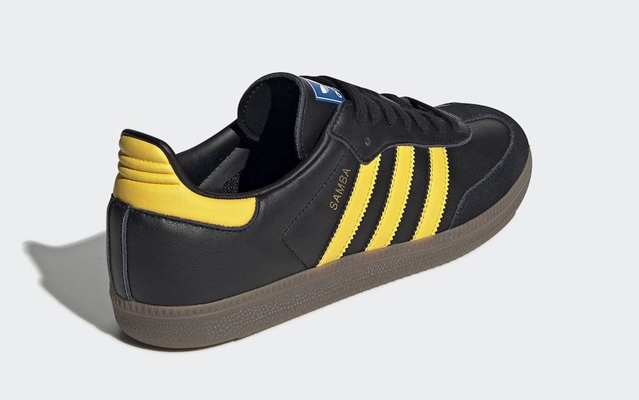 adidas Samba OG Black Yellow EG9326 Release Date Info