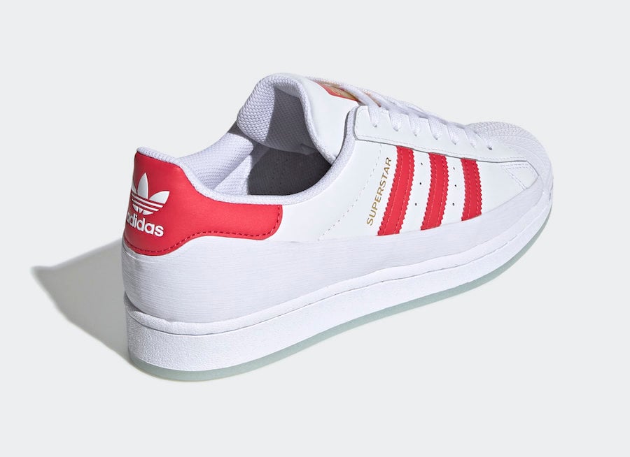adidas Superstar MG White Red FV3031 Release Date Info